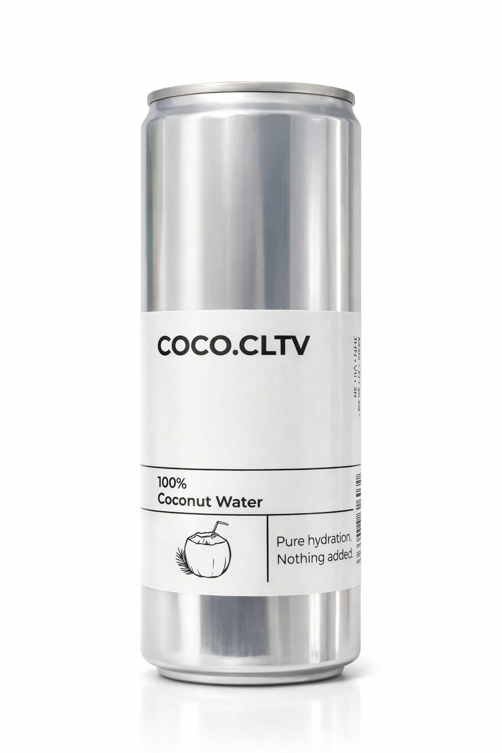 100% Pure Coconut Water - COCO.CLTV